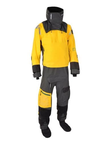 Typhoon PS440 Hinge-Entry Drysuit in Yellow